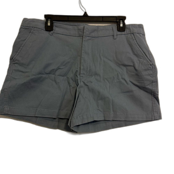 dip Pants - DIP Women's Blue and Grey Shorts